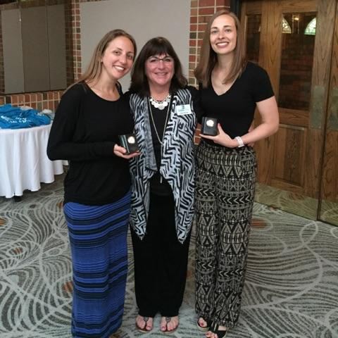 Accepting the 2019 Commitment to Youth Award